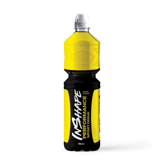 Boisson Performance Sport Saveur Citron INSHAPE NUTRITION la bouteille de 75cL