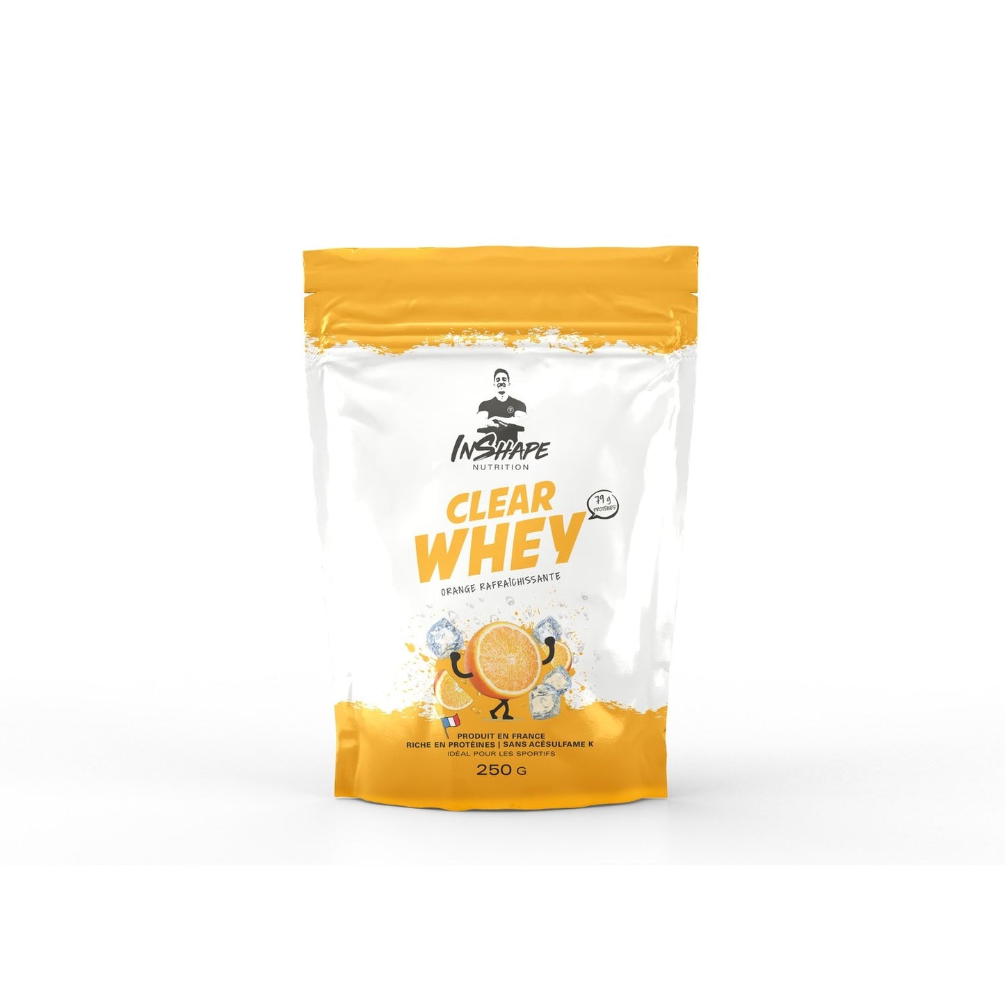 INSHAPE NUTRITION Clear Whey Orange Flavor Drink Mix