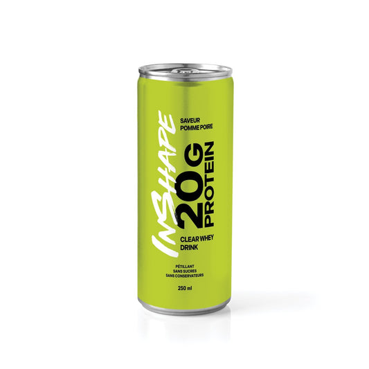 INSHAPE NUTRITION Sparkling Clear Whey Apple Pear Flavor Drink