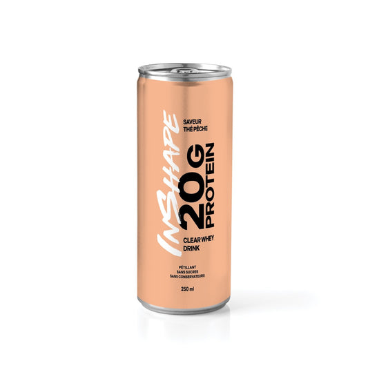 INSHAPE NUTRITION Sparkling Clear Whey Peach Tea Flavor Drink