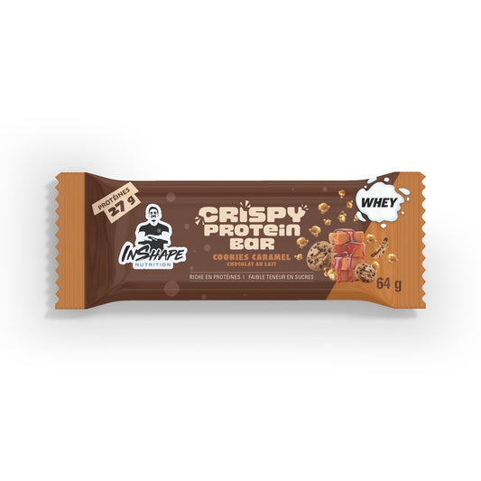 INSHAPE NUTRITION Crispy Coconut, Caramel &amp; Milk Chocolate Protein Bar