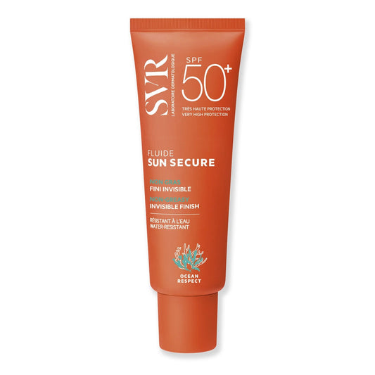 Crème Solaire Peau Sensible Mixte Normale Spf 50+ Fini Mat Toucher Sec LABORATOIRE SVR le tube de 50mL