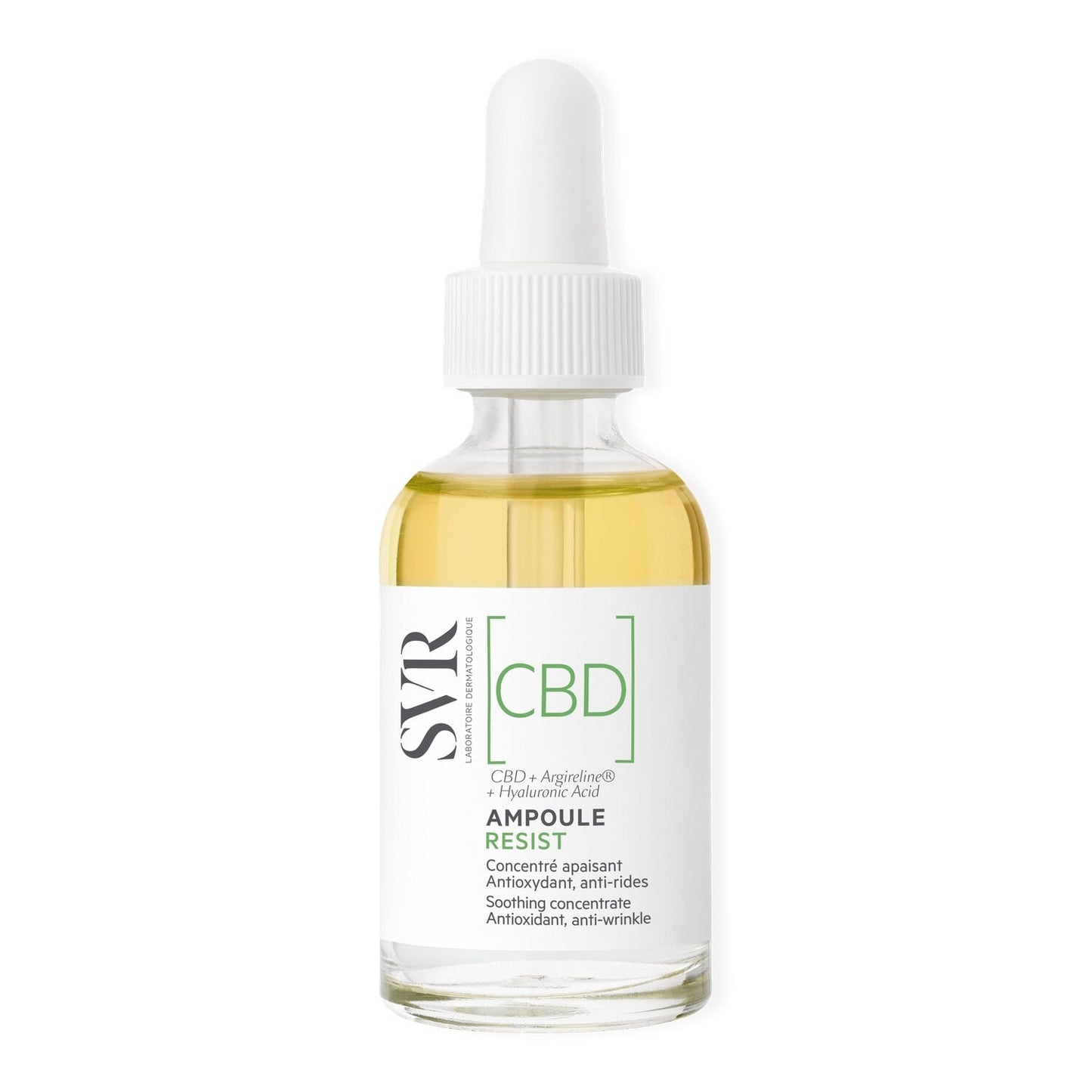 Sérum Visage Apaisant Anti-oxydant Anti-rides Ampoule CBD LABORATOIRE SVR 