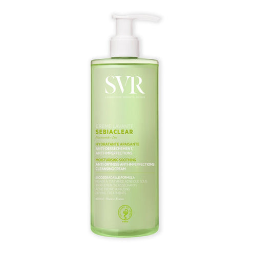 Sebiaclear Face Cream for Sensitive Skin, Moisturizing, Soothing, Anti-Imperfections, Purifying, LABORATOIRE SVR