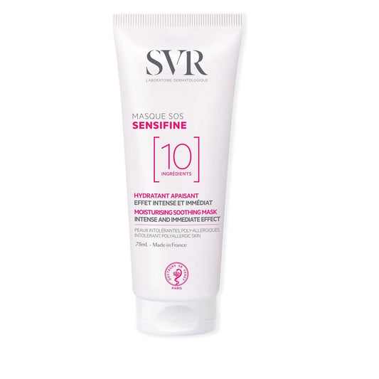 Masque Masque Hydratation Apaisant Peaux Sensibles Sensifine LABORATOIRE SVR le tube de 75mL