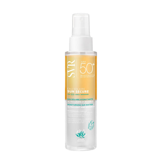 Eau Solaire Enfant et Adulte Très Haute Protection Spf 50+ Résistante Transpiration Sable et Frottements LABORATOIRE SVR le flacon de 100mL