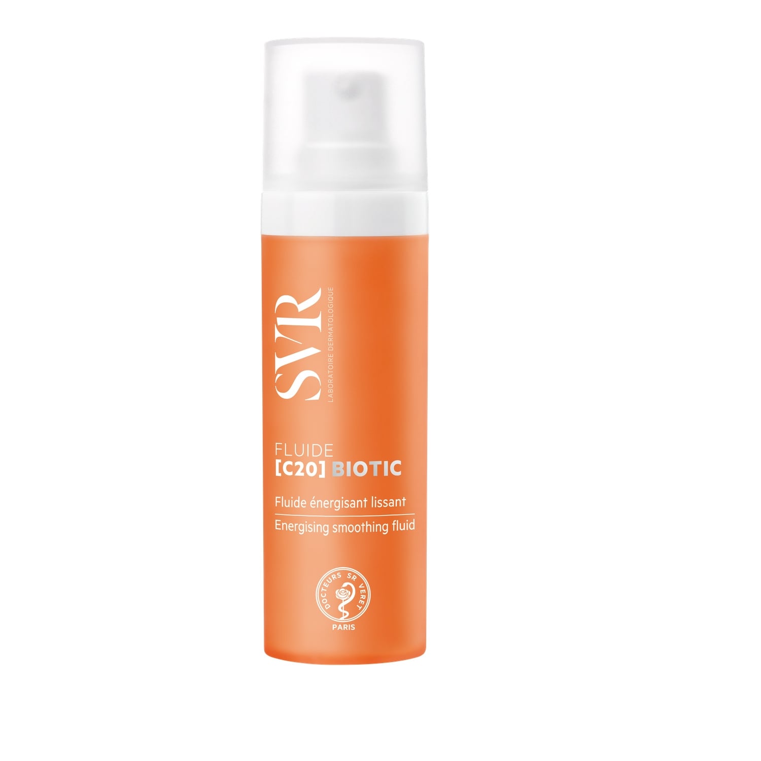 Fluide Energisant Lissant Visage Anti-Rides C20 Biotic SVR 