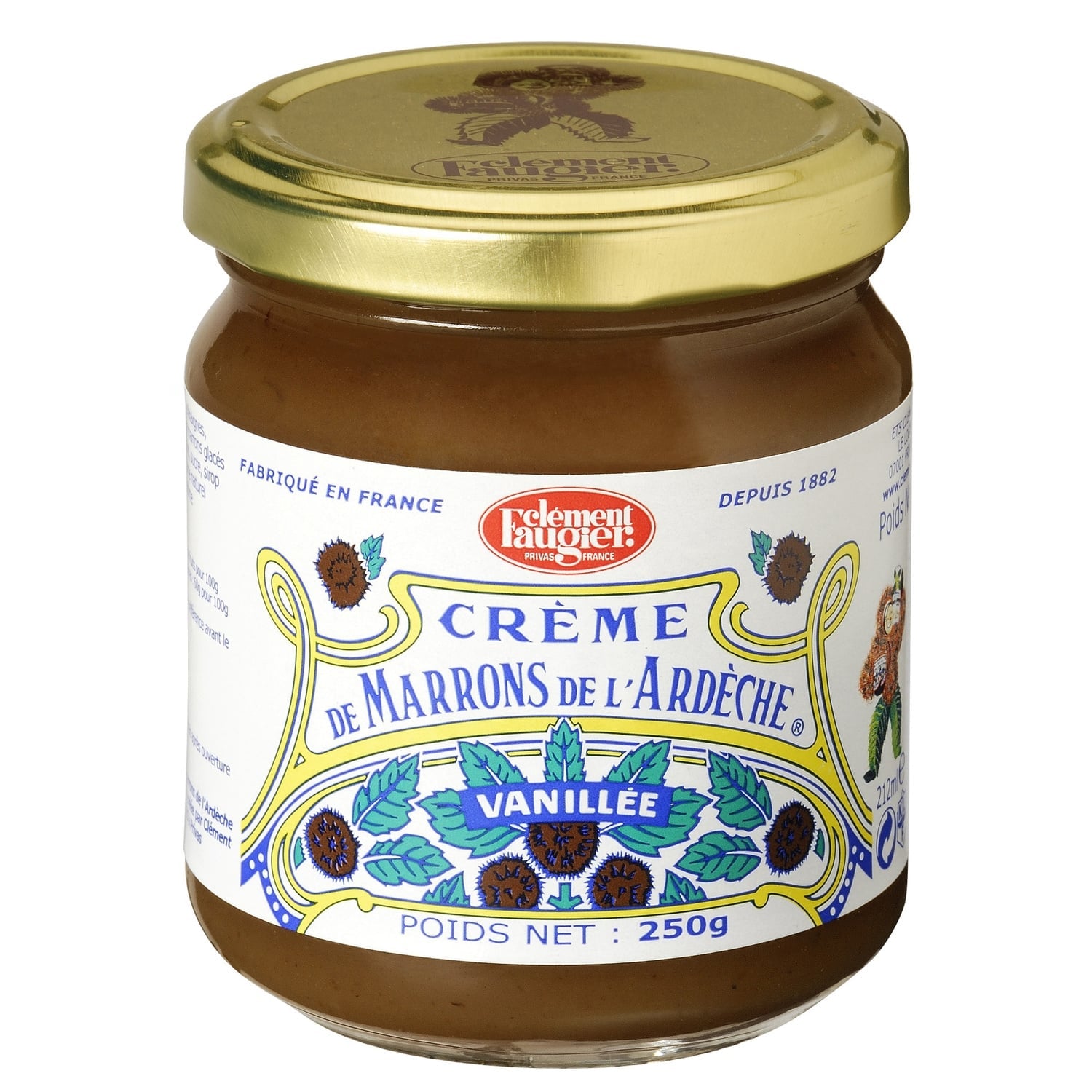 Crème de Marrons Vanillée CLEMENT FAUGIER 