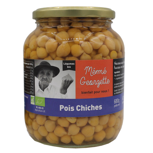 Organic Chickpeas MEME GEORGETTE