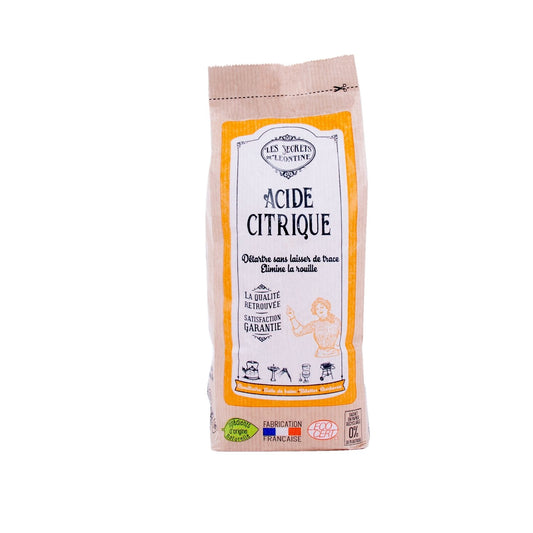Acide Citrique Détartrant Anti-Calcaire LES SECRETS DE LEONTINE le sachet de 1kg