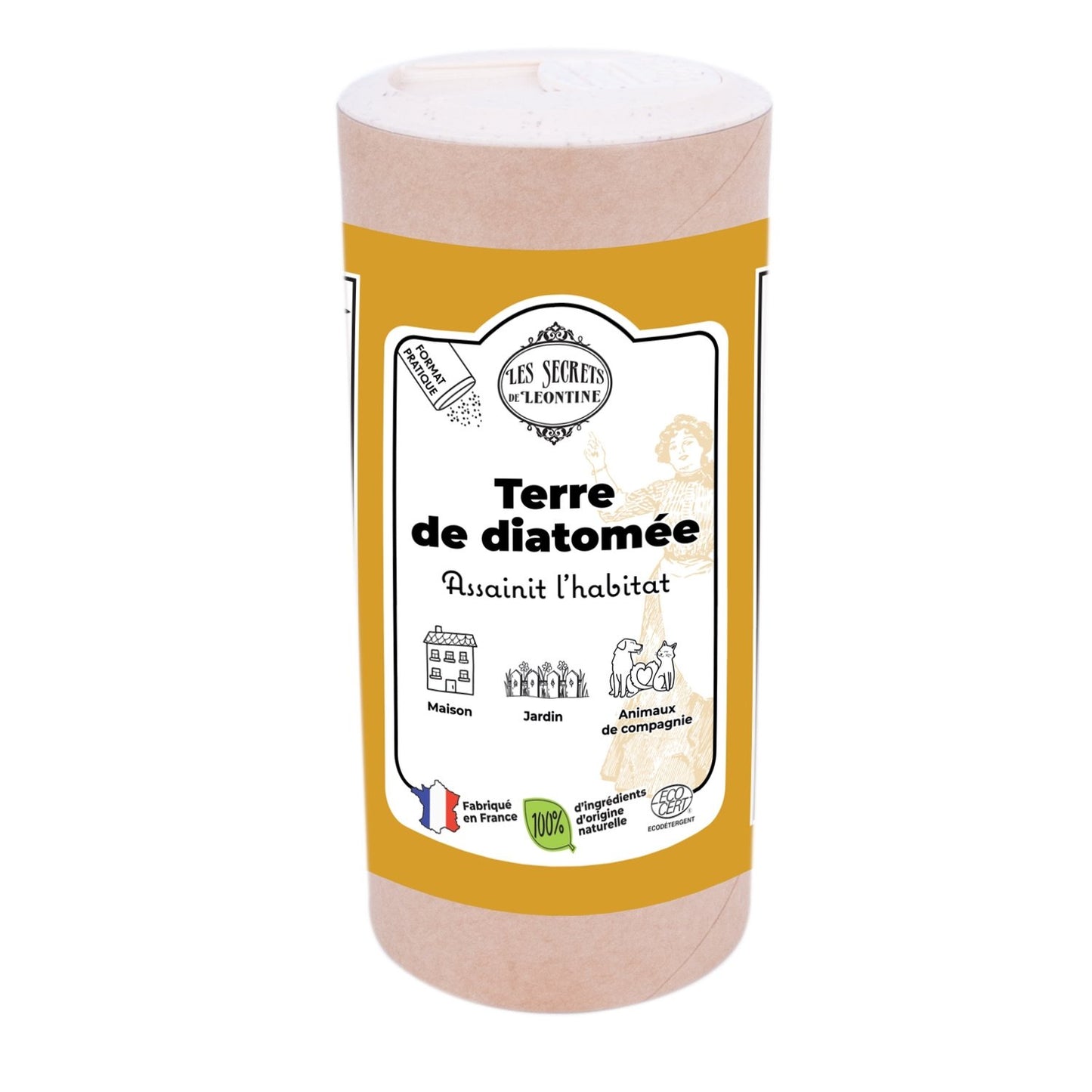 Insecticide Poudre Insecticide Terre de Diatomée, Assainit l'Habitat LES SECRETS DE LEONTINE
