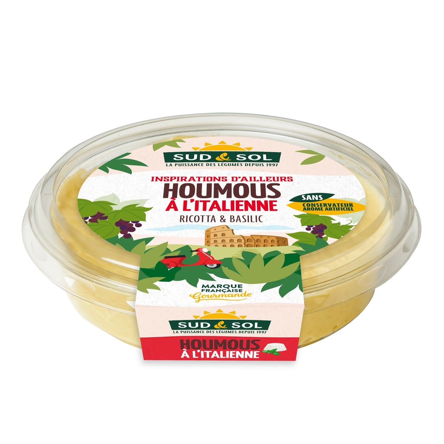 Houmous à l'Italienne SUD & SOL 