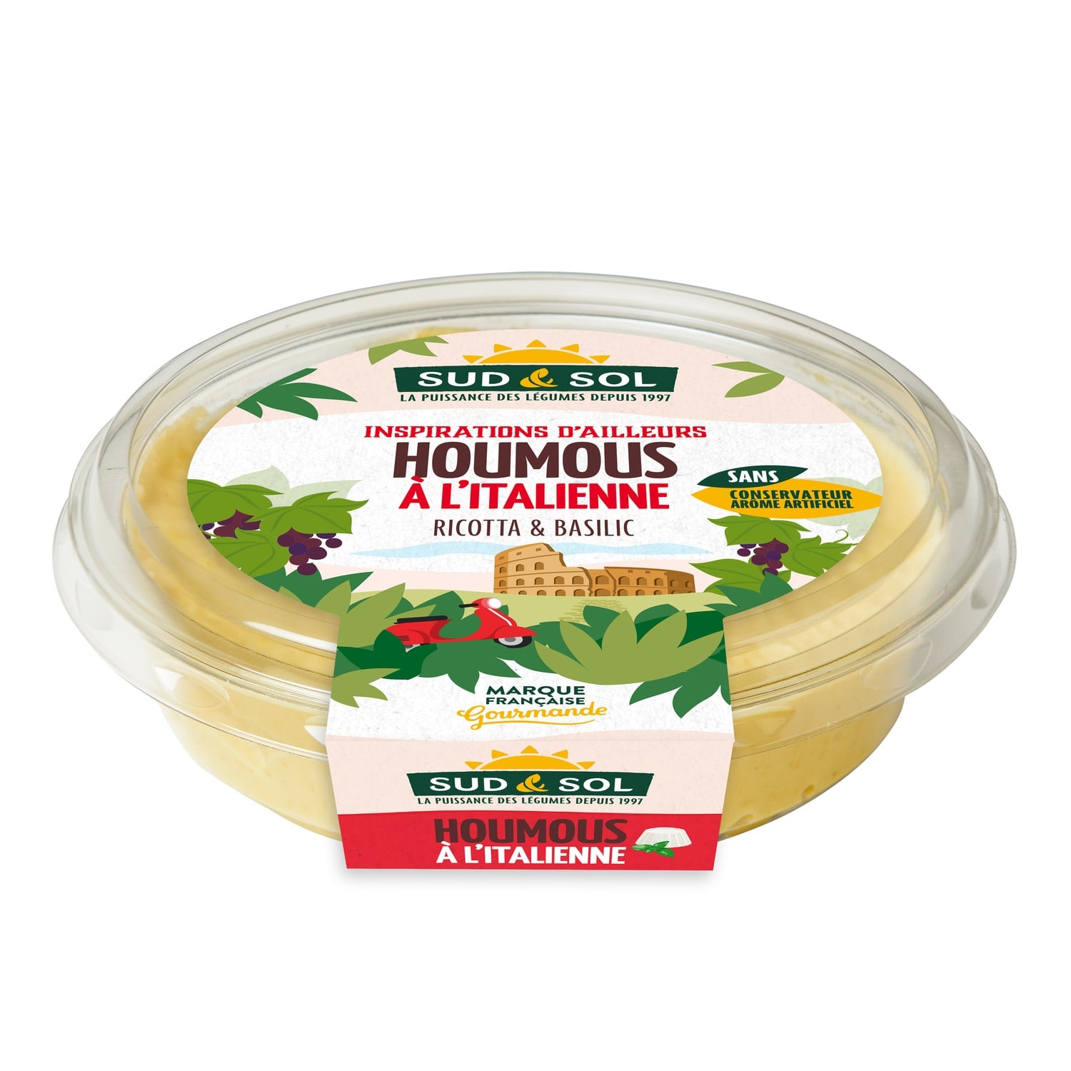 Houmous à l'Italienne SUD & SOL 