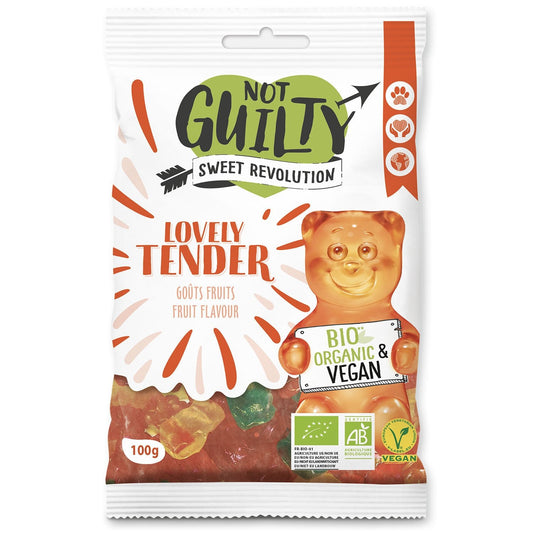 Organic Soft and Melting Fruit Flavored Candies NOT GUILTY