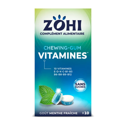 Complément Alimentaire Vitalité Boost Qutidien à la Menthe Fraiche ZOHI 