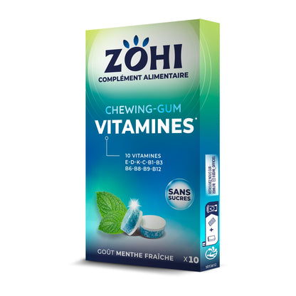 Complément Alimentaire Vitalité Boost Qutidien à la Menthe Fraiche ZOHI 