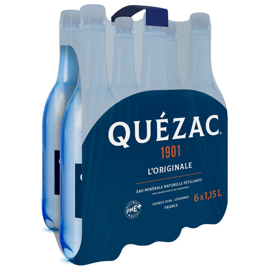 QUEZAC Original Sparkling Natural Mineral Water
