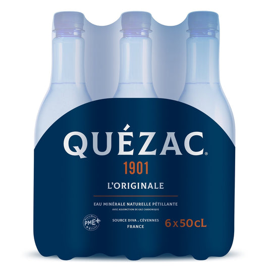 QUEZAC Sparkling Natural Mineral Water