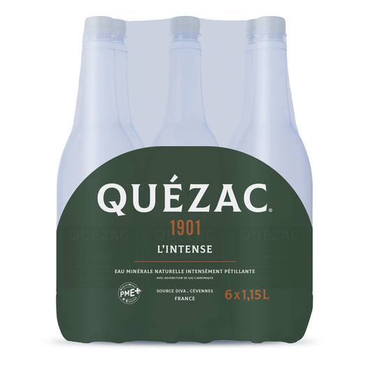QUEZAC Intense Sparkling Natural Mineral Water