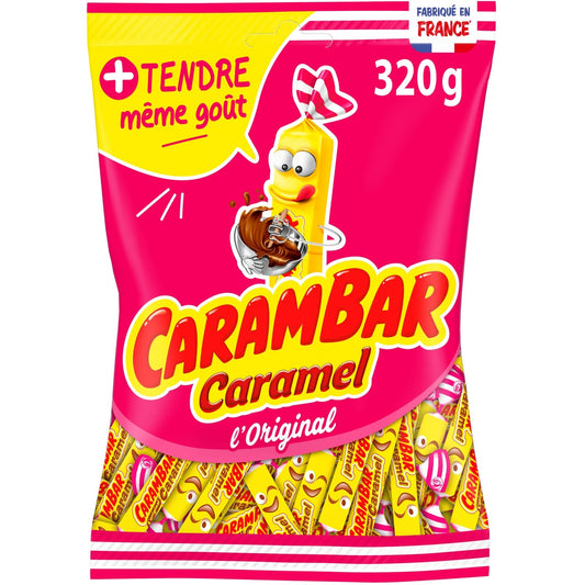 Bonbons Caramel CARAMBAR Le sachet de 320G