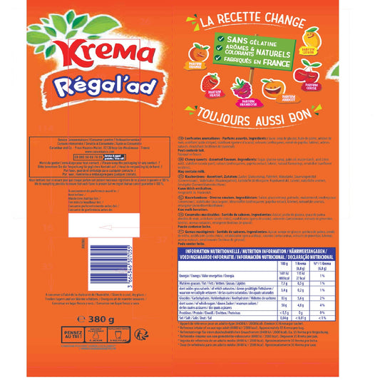 KREMA Assorted Flavored Candies