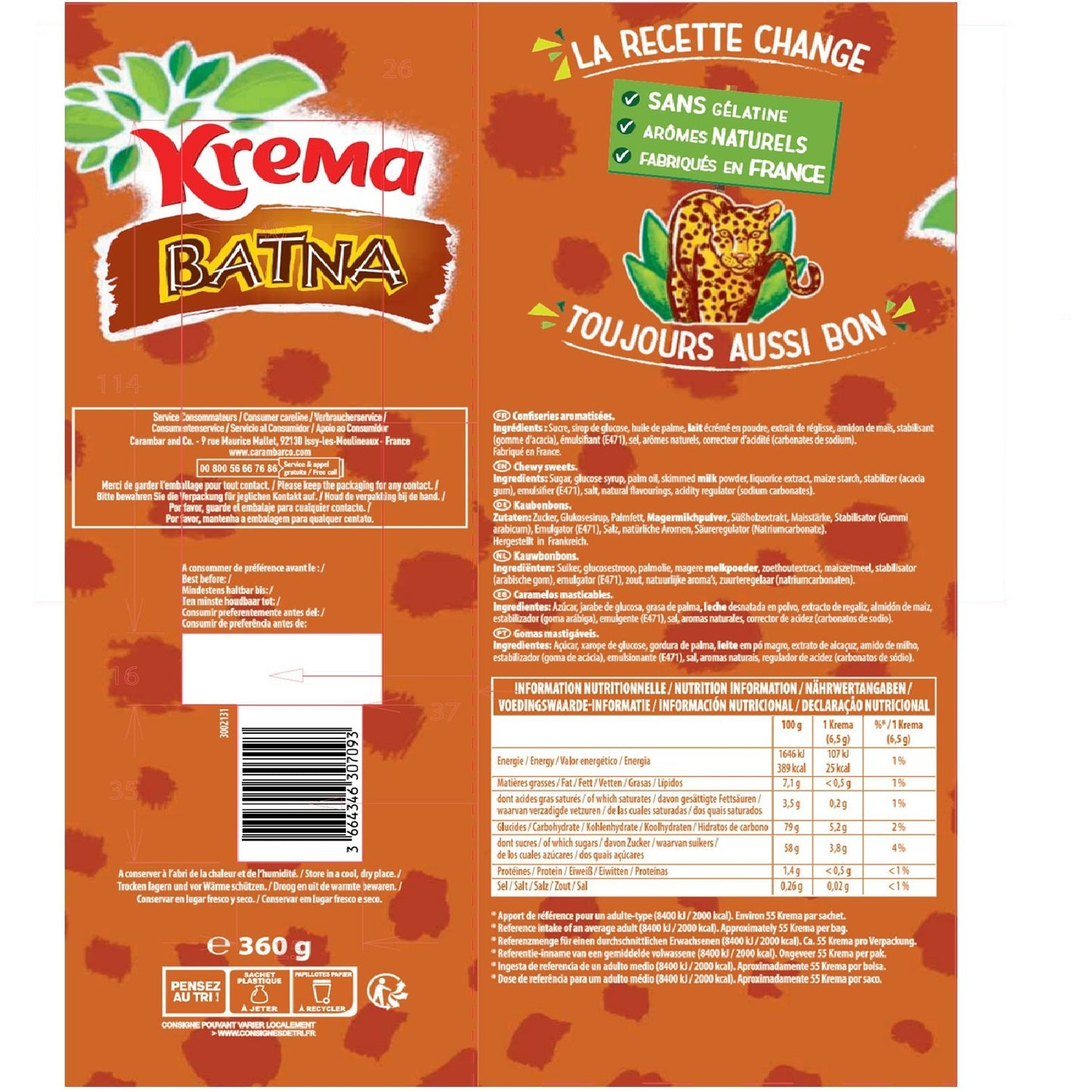 Bonbons Batna KREMA