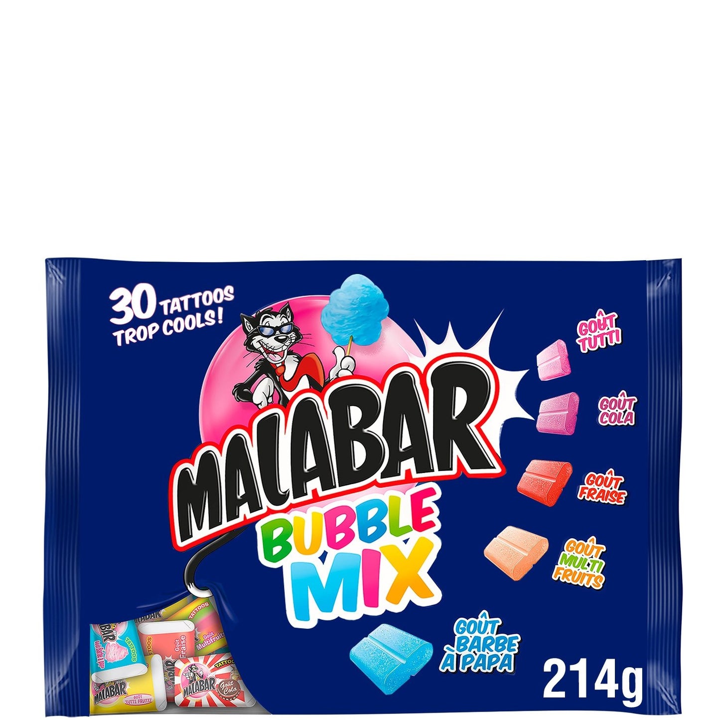 Bubble Mix Kaugummi Bonbon MALABAR