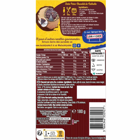 POULAIN Dark Chocolate Dessert Bar