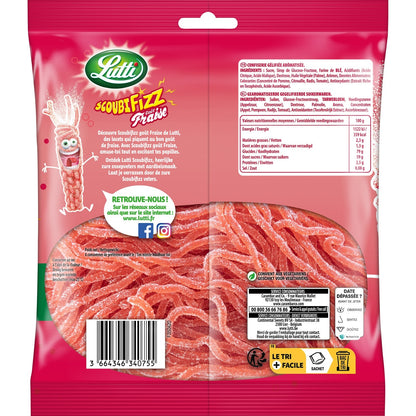 LUTTI Strawberry Scobifizz Candy