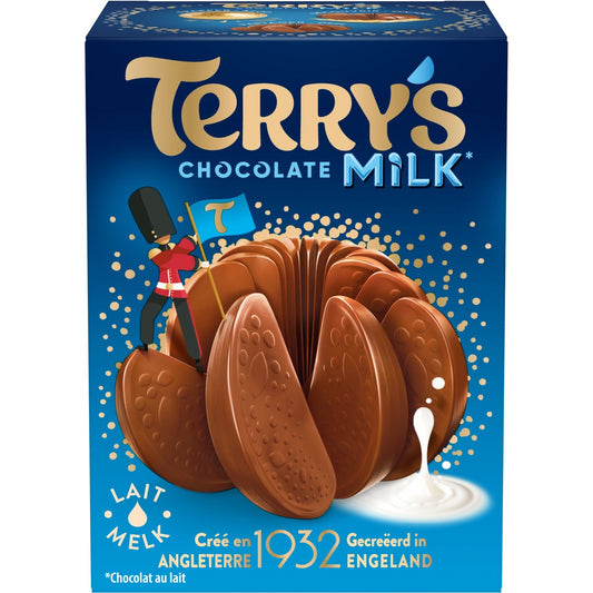 Confiserie Chocolat Lait TERRY'S - Gamme de Noël 2025 la boite de 145g
