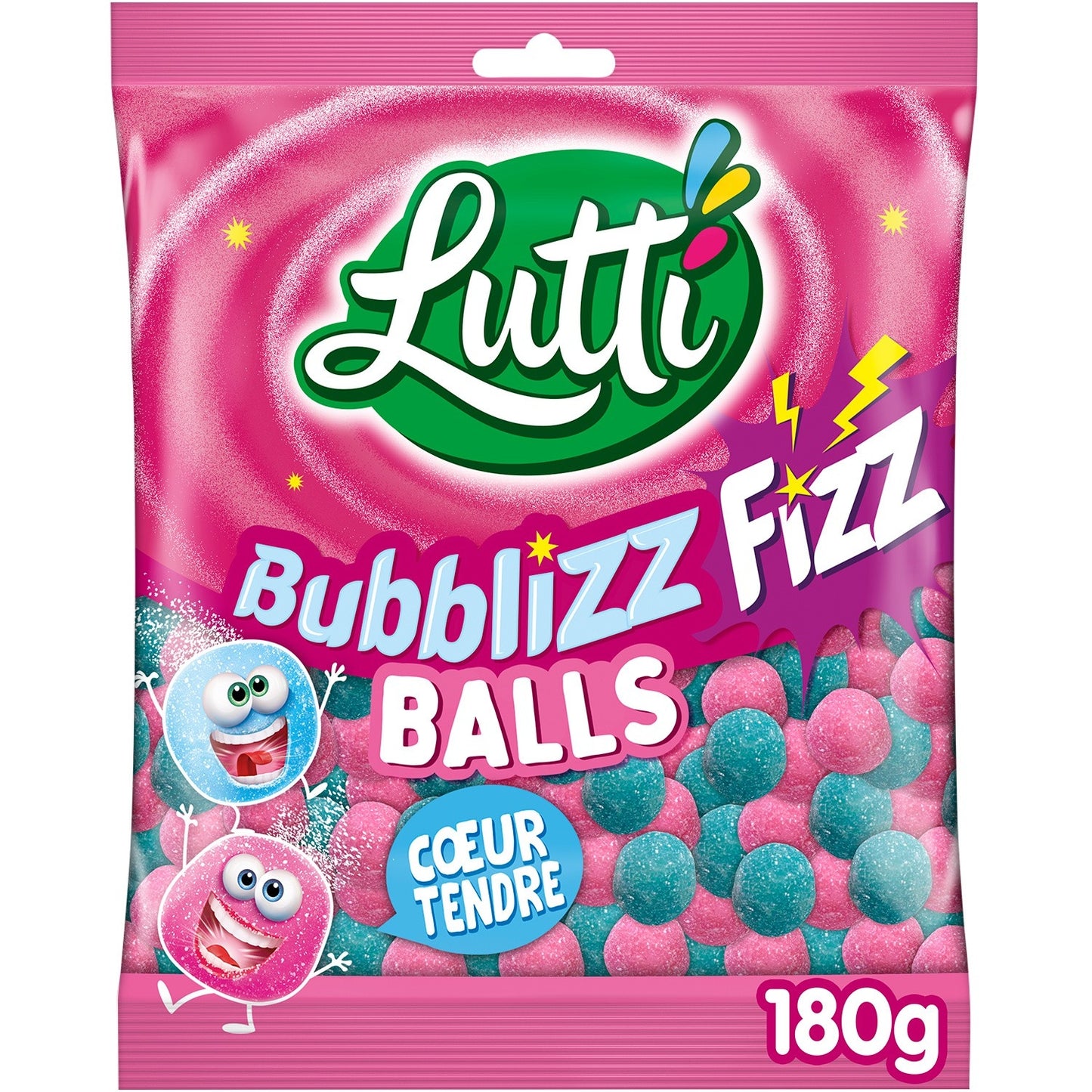 Bonbon bubblizz balls LUTTI 