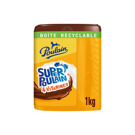 Chocolat en Poudre Super Poulain 4 Vitamines POULAIN 