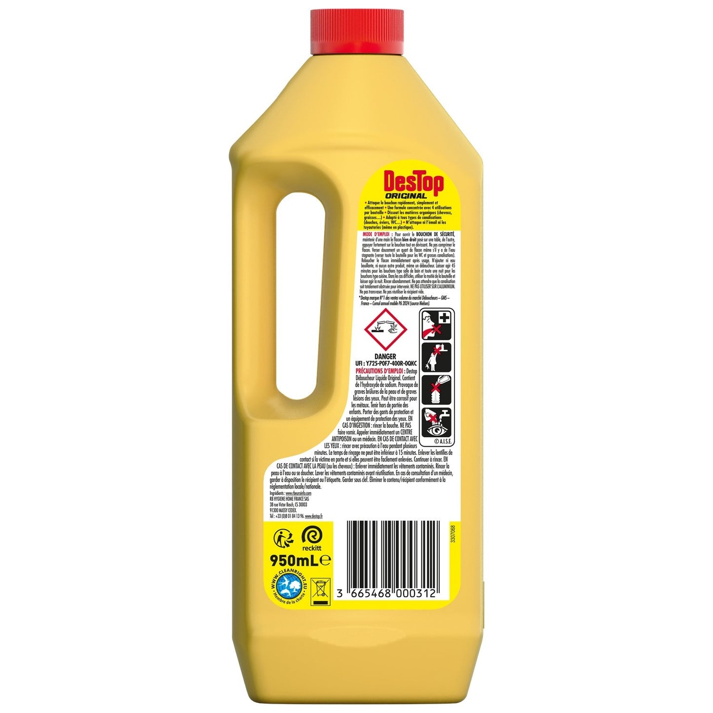 DESTOP Multi-Purpose Liquid Drain Cleaner