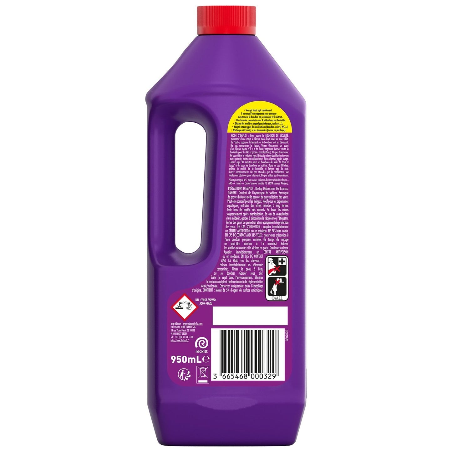 DESTOP Express Multi-Purpose Gel Drain Cleaner