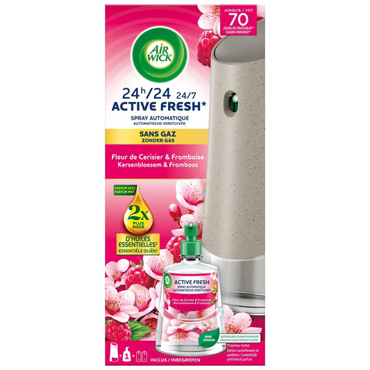 WICK Jasmine Active Fresh Automatic Spray Air Freshener