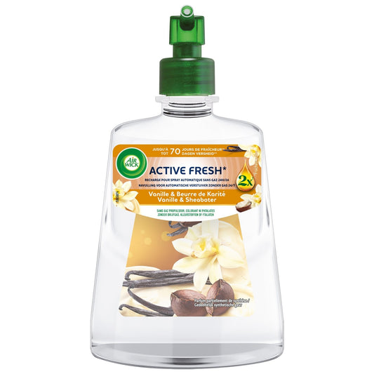 Wick Active Fresh Air Vanilla and Shea Butter Automatic Refill Air Freshener