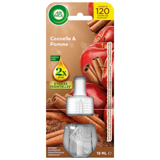 AIR WICK Cinnamon and Apple Electric Air Freshener Refill