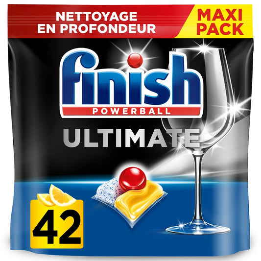 Capsules Lave-Vaisselle Ultimate Citron 48H FINISH
