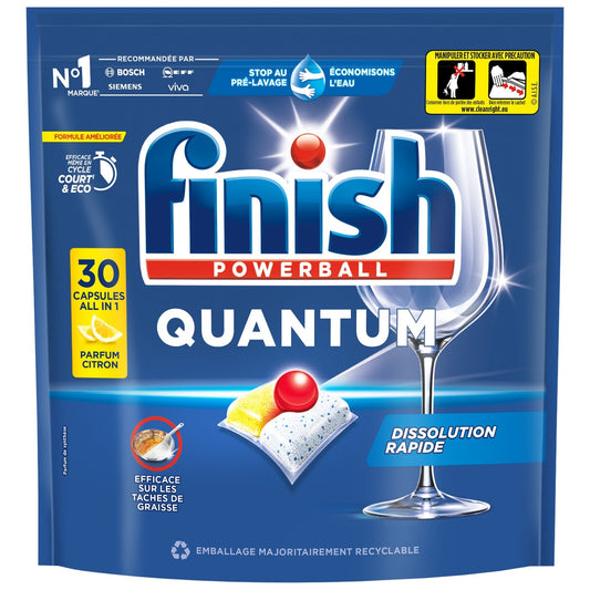Capsules Lave-Vaisselle Quantum Citron FINISH