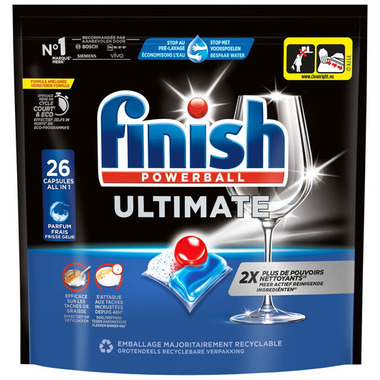 Capsules Lave-Vaisselle Ultimate All In 1 FINISH