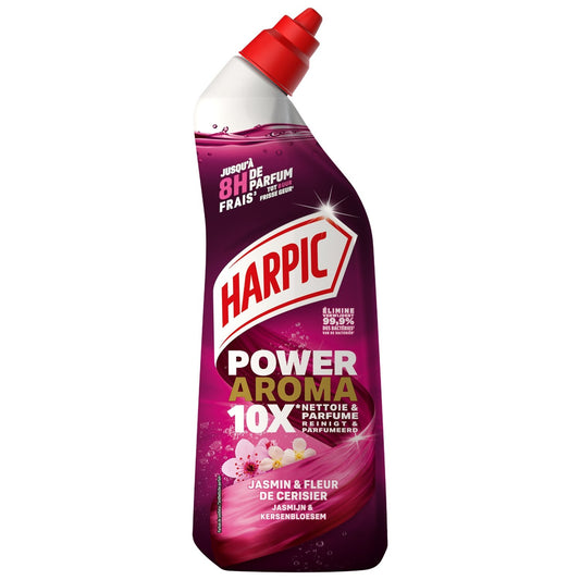 Gel Wc Power Aroma Jasmin Fleur de Cerisier HARPIC le flacon de 750mL