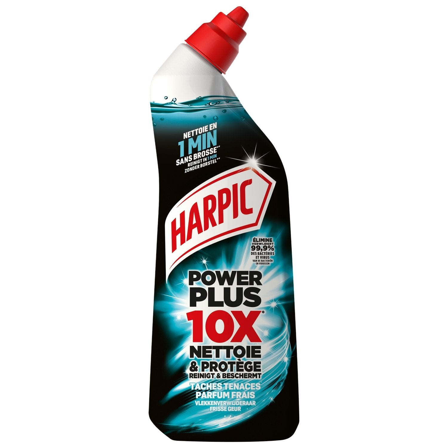 Gel Wc Power Plus Nettoyage Taches Tenaces HARPIC la bouteille de 750ml