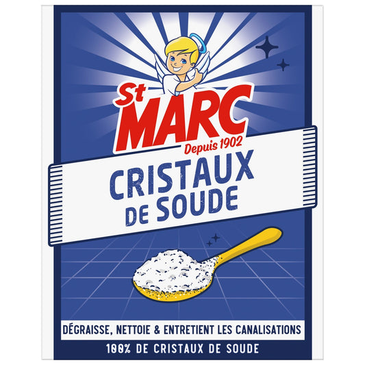 Cristaux de Soude Dégraissant Multi-Fonctions Origine Naturelle ST MARC la boite de 680g