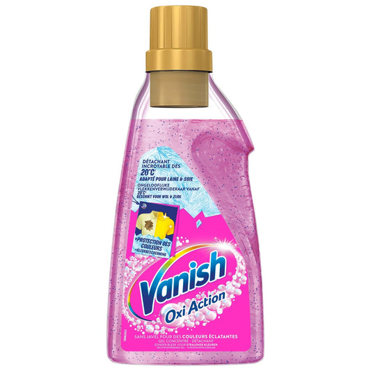 Détachant Oxi Action Gel Efficace Dès 20° VANISH le flacon de 1,5L