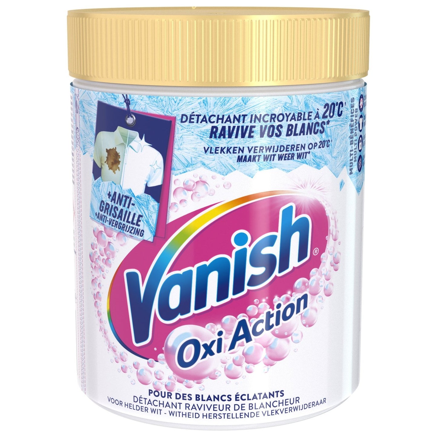 Oxi Action VANISH Anti-Grauweiß Fleckenentferner Pulver