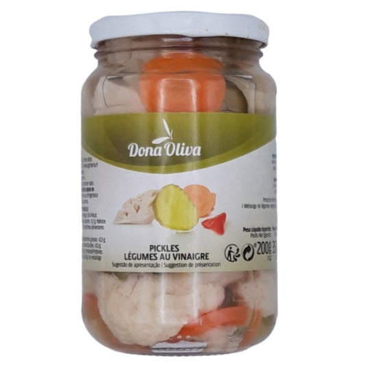 Légumes au Vinaigre DONA OLIVA le pot de 350g
