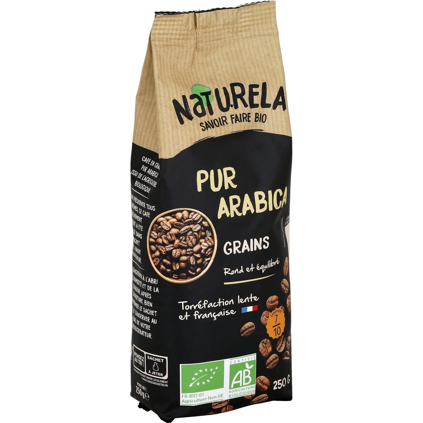 NATURELA Organic Pure Arabica Coffee Beans