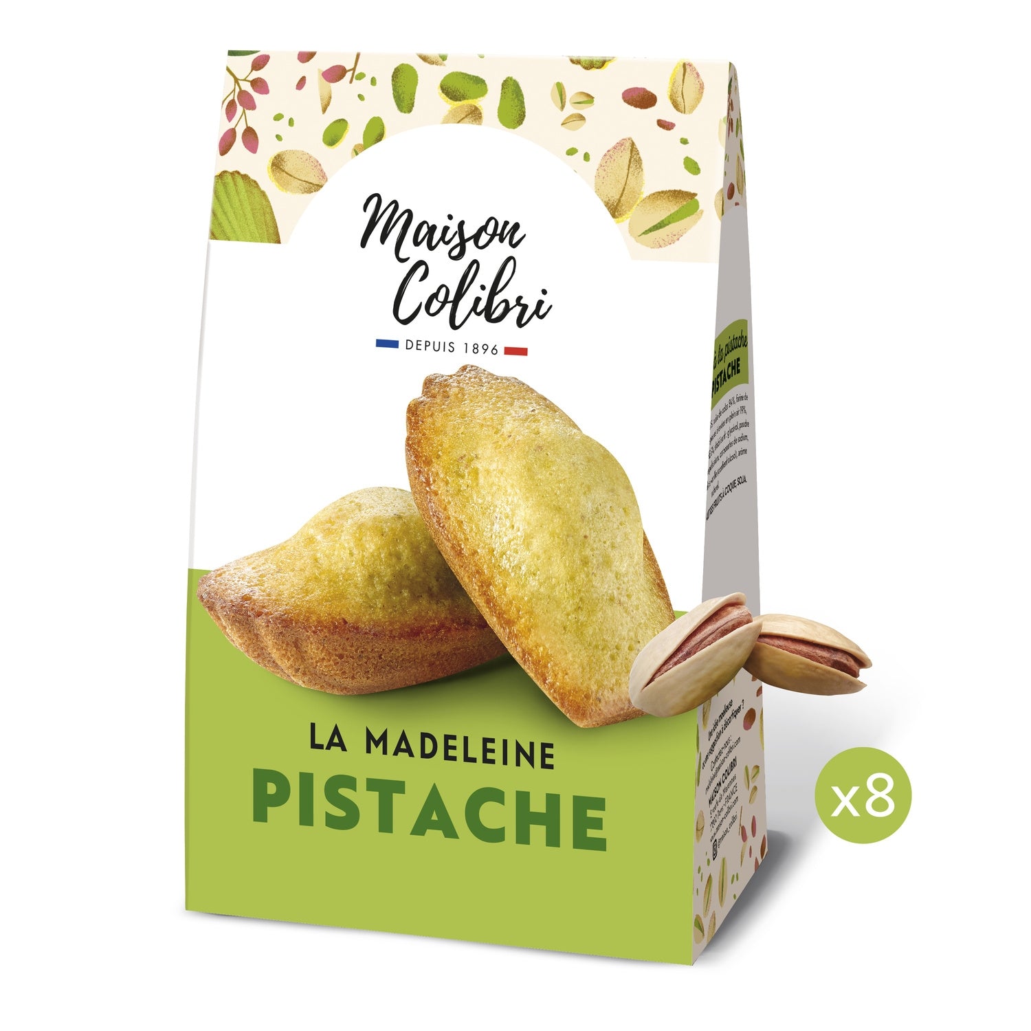 Madeleine Pistache MAISON COLIBRI 