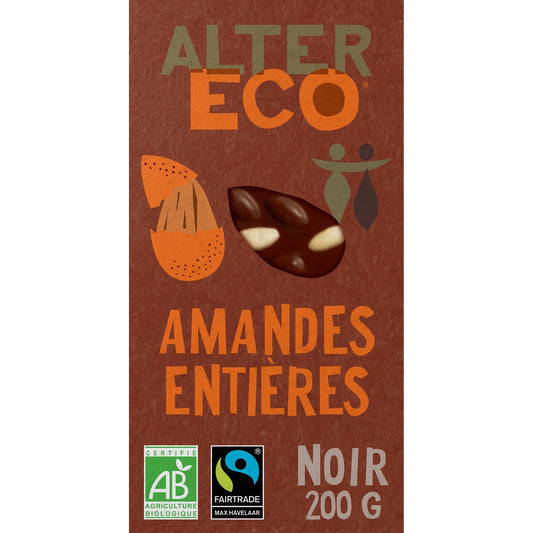 ALTER ECO Bio-Vollmandel-Zartbitterschokolade