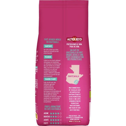 [ANTI-GASPILLAGE] Café Moulu Bio Guatemala Pur Arabica ALTER ECO - Date de durabilité minimale : 01/04/2025